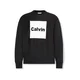 Calvin Klein Jeans Majica črna/bela