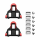 SHIMANO BLOKEJI (SM-SH10) SPD-SL, RDEČI, ZA PEDALA PD-7810, 6670, 6600, 5600, R540