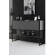 Hanah Home Komoda Luxe 120x80x30cm Crno-Antracit