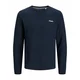 JACK & JONES Pulover, modra