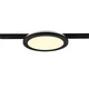 Trio Lighting Camillus LED tirna svetilka za DUOline, črna, O 26 cm - Dnevna soba / jedilnica - Sodobni - črna mat barva - Plastika