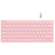 Tipkovnica A4tech - FStyler FBX51C, bežična, Baby pink