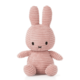 Bon Ton Toys Miffy ECO Corduroy zajček mehka igrača, 23 cm, roza