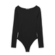 Pull&Bear Bodi majica črna