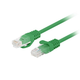 LANBERG Patch kabel CAT.5E UTP 0.25M zeleni Fluke Passed