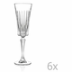 Komplet 6 kristalnih kozarcev za šampanjec RCR Cristalleria Italiana Edvige, 210 ml