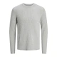 JACK & JONES Pulover JJEPerfect  svetlo siva
