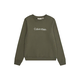 Calvin Klein Jeans Majica temno zelena/bela