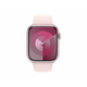 APPLE Watch S9 GPS 45mm Pink Alu Case w Light Pink Sport Band - S/M (mr9g3se/a)