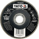 YATO Kovinski brusilni kolut 125x22,4mm P80