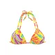 s.Oliver Bikini zgornji del svetlo modra/rumena/lila/oranžna