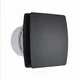 shumee Tihi kopalniški ventilator s senzorjem vlažnosti + časovnikom 150 mm črne barve