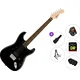 Fender Squier Sonic Stratocaster HT H LRL Standard SET Black Električna kitara