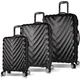 MyValice Set kofera 6623, 3 dela, Crni