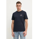Tommy Hilfiger Majica Stack MW0MW38622 Mornarsko modra Regular Fit