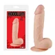 NMC Realističen dildo z velikimi kroglicami in udobnim priseskom Hoodlum 8 20 cm