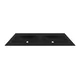 Umivalnik Anim 120 dvojni black mat