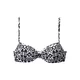 LASCANA Bikini zgornji del Grace, črna