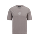 ARMANI EXCHANGE Majica temno bež/bela