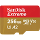 SanDisk Extreme microSDXC 256GB 190MB/s + adapter