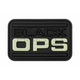 JTG Black OPS Rubber Patch Glow in the Dark –  – ROK SLANJA 7 DANA –