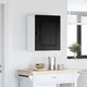 Vidaxl Kuhinjski element z vrati Kalmar Črna Orehovina 50 x 31 x 60 cm