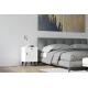 Hanah Home Noćni ormarić Pila 40x60??x42cm Beli