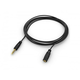 Xwave audio kabl 3.5mm stereo (zenski) na 3.5mm (muški) AUX /2m dužina kabla/crni ( NT 3.5mm--> 3.5mm,AUX, 2m )