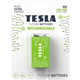 TESLA BATERIJE 9V GREEN  ZA PONOVNO POLNJENJE (HR9V / BLISTER FOLIJA 1 KOS)