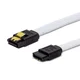 SAVIO Kabel SATA III 50cm pleteni beli