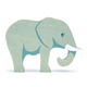 Drveni slon Elephant Tender Leaf Toys stojeći