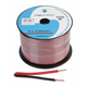 Cabletech kab0387 kabel za zvočnike cca 0,20 mm črno-rdeč (100 m kolut)