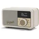 Roberts Revival Petite 2 Pop Pastel Mini Cream, DAB+/FM Radio s pretakanjem prek zvoka Bluetootha