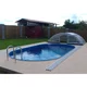 AZURO Bazen IBIZA iz pločevine s PREMIUM opremo, 10.00 x 4.16 x 1.50 m, ovalen