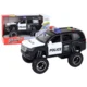 slomart LEAN TOYS Terensko vozilo Raptor POLICIJA, črno, odpirajoča vrata, zvok & luči