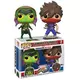 Funko POP! Marvel vs. Capcom komplet figur, Gamora + Strider, dvojno pakiranje