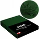 shumee Rjuha iz bombažnega džersija 140 x 200, steklenično zelena, polirana
