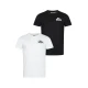 Lonsdale Mens t-shirt regular fit double pack
