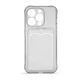 Maska za telefon WALLET za Iphone 15 Pro, Crna