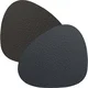 LINDDNA podstavek za kozarec, krivulja, Double, Bull black/Bull brown