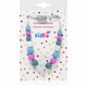 KidPro Silicone Necklace grizalne kroglice Grey Mix 1 kos