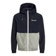 JACK & JONES Prehodna jakna JJERush mornarska/siva/bela