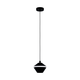 Eglo Perpigo visilica/1, gu10, 1x5w, crno/bela