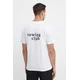 Bombažna kratka majica Pepe Jeans CLAUS moška, bela barva, PM509368