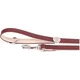Usnjeni povodec Hermitage S 110cm/22mm bordo/kremasta MF