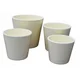Kerbek saksija manhattan 13.5cm uni krem ( KE D10/135/003 )