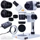 Rosfix Ganymede S MSGS-B-PS1 Microscope Binocular Glava – Optika Visoke Kakovosti, Zoom 20/40x, Nastavljiva Svetloba 56xLED, (5000212303)
