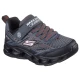 Skechers Patike za dečake S Lights-Vortex 2.0-Veltrox, 400605L-BKCC, Tamnosive