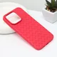 TERACELL Torbica Weave case za iPhone 14 6.1 Pro crvena