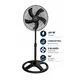 Kumtel Ventilator, Crni
